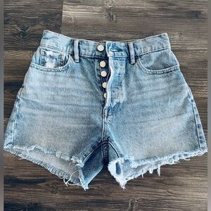 Size 24 PacSun Ripped Jean Shorts